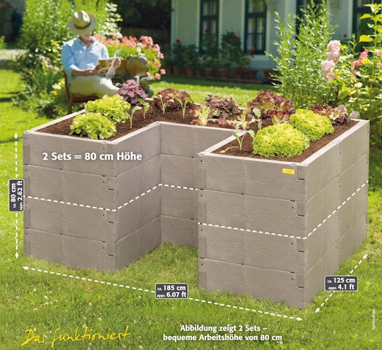 JUWEL Hochbeet "Timber" Ergoline