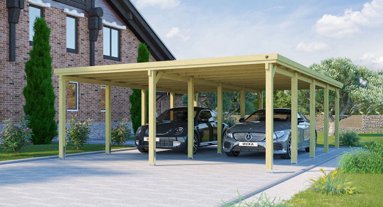 Weka Doppelcarport 618