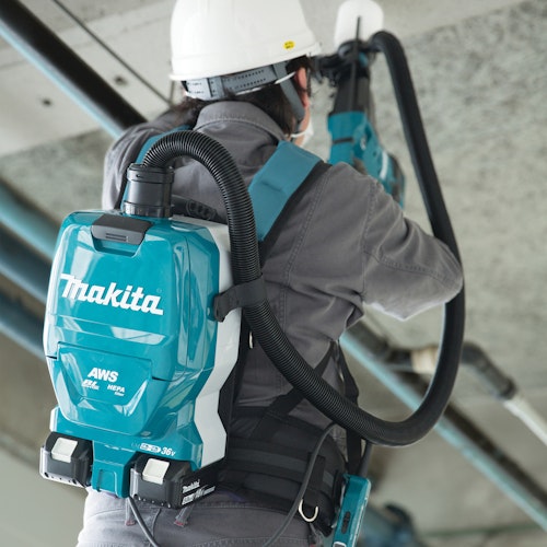 Makita Akku-Rucksackstaubsauger DVC265ZXU
