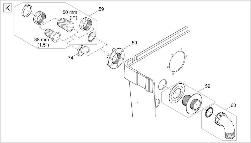 Explosionszeichnung Ersatzteile