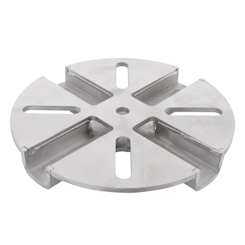 doppler Adapterplatte VARIO 60-170 mm, Edelstahl