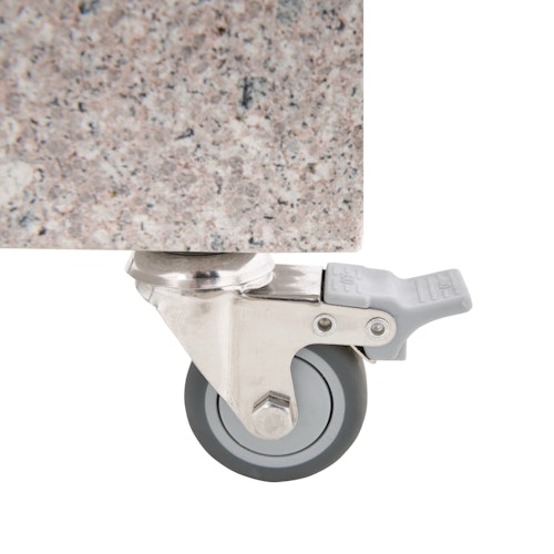 doppler Räderset für Granitsockel LIFE, 4er Set