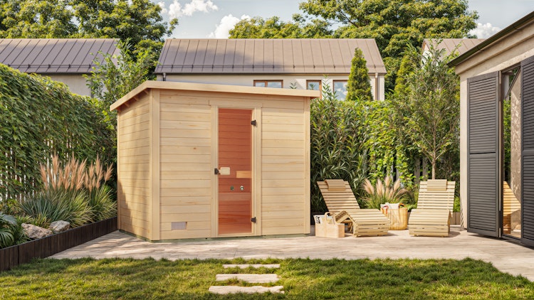 Weka Saunahaus Kaapi 4 - 40 mm