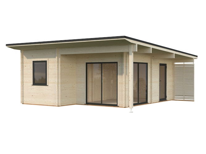 Palmako Ferienhaus Cecilia 30,0 m² Slide Plus - 70 mm