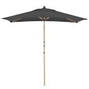 Vorschaubild doppler Mittelmastschirm ALU WOOD 210 x 140 Auto-Tilt, Aluminium Esche-Optik / 100 % Polyester 180 g/m²