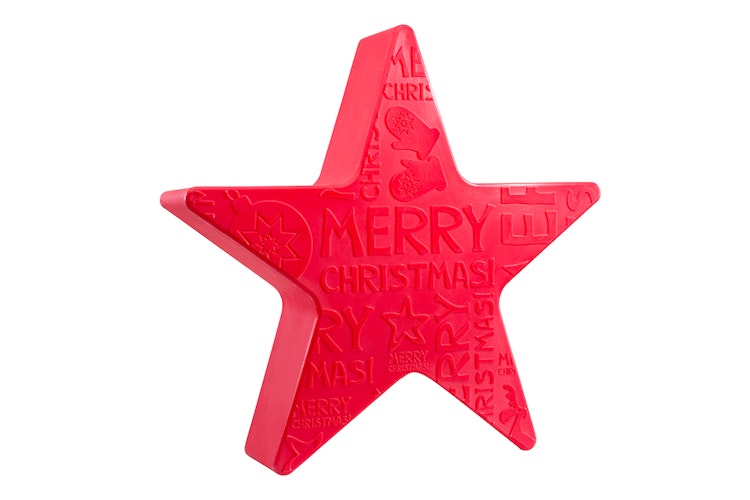 8 seasons design LED-Dekoleuchte Shining Star 'Merry Christmas' Ø 60 cm (WW), verschiedene Farben