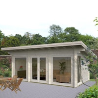 Palmako Gartenhaus Heidi 19,7 m² - 70 mm