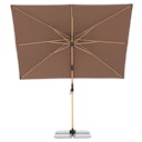 Vorschaubild doppler Pendelschirm ALU WOOD 300 x 220, Aluminium Esche-Optik / 100 % Polyester 180 g/m²