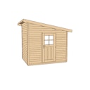 Vorschaubild Weka 28 mm Gartenhaus 260 Anbauhaus