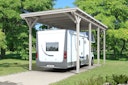 Vorschaubild Skan Holz Caravan-Carport Emsland 404x846 cm mit erhöhter Einfahrt