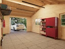 Vorschaubild Palmako Garage Roger 19,0 + 33,2 m² - 44 mm - mit Holztor