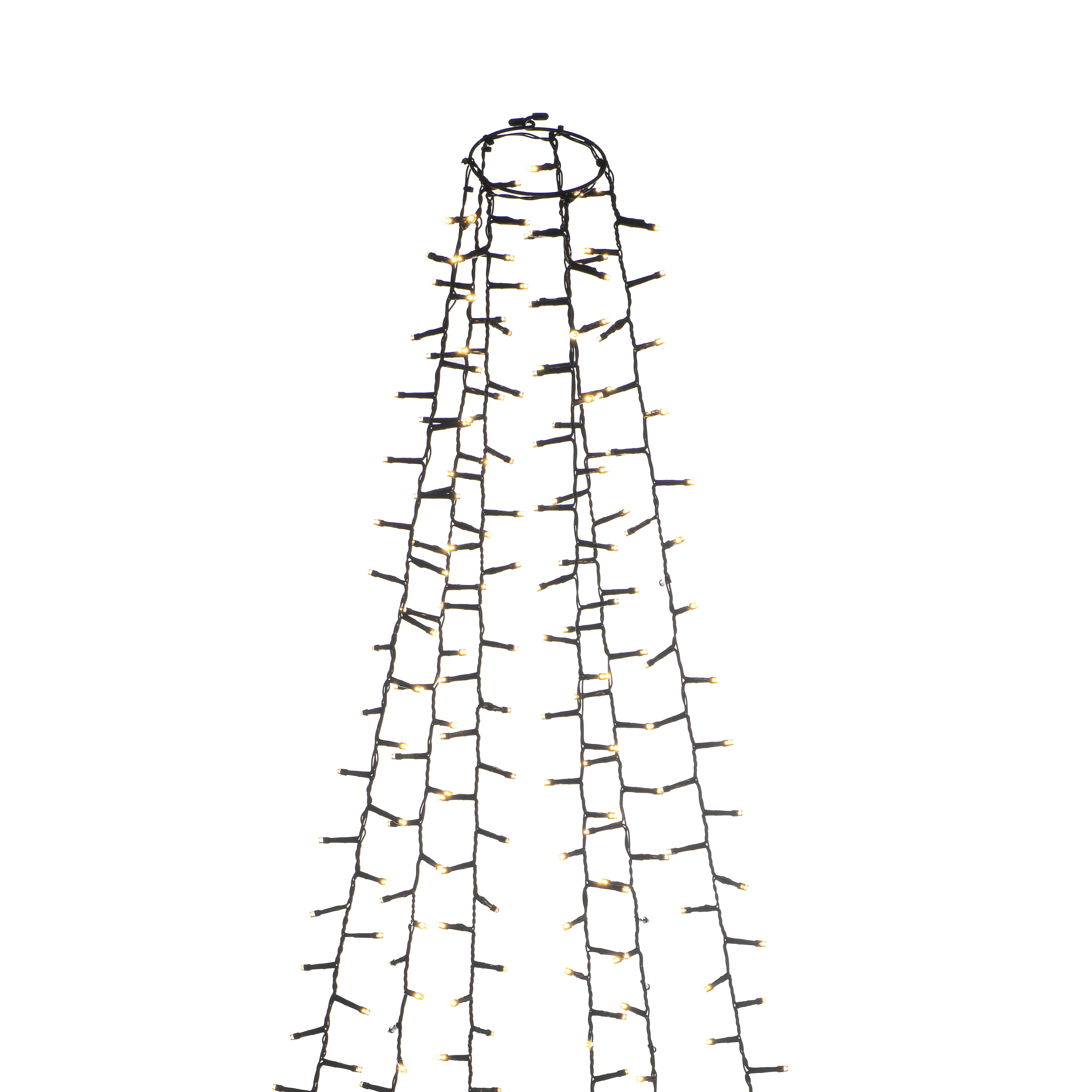 Konstsmide Weihnachtsbeleuchtung  Micro LED Baummantel 660 warmweiße Dioden