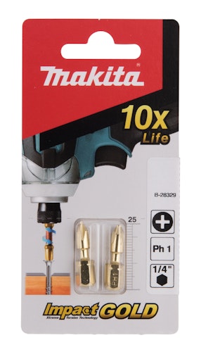 Makita Torsion Bit PH1-25 2Stk B-28329