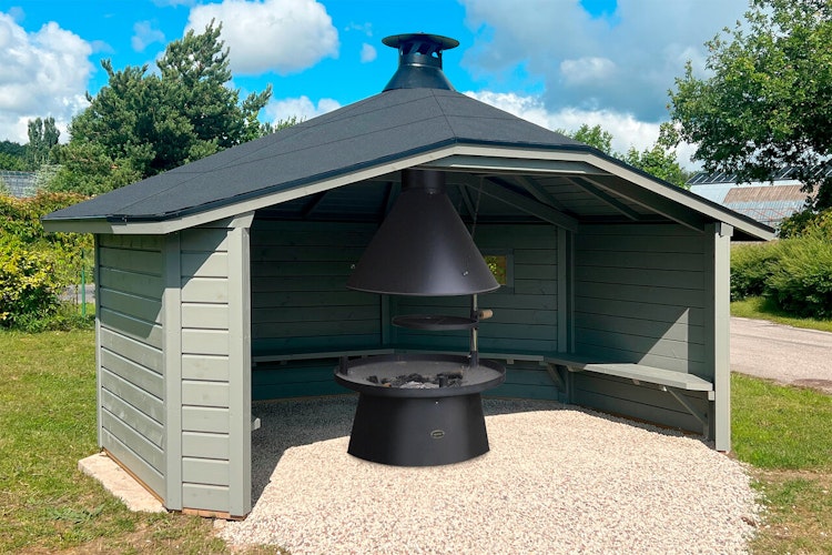 Wolff Finnhaus Wetterschutzhütte / Grillhütte Wanja 3342 45