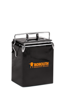 Monolith Kühlbox aus gepulvertem Stahl 17 Liter