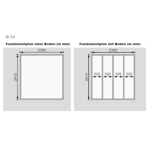 Karibu Woodfeeling Gartenhaus Askola 2/3/3,5/4/5 m. 275 cm Schleppdach/Seiten- und Rückwand in Lamellenoptik