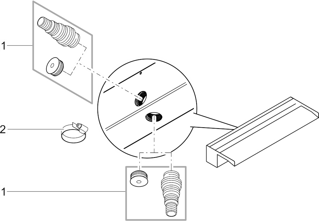 Explosionszeichnung Ersatzteile
