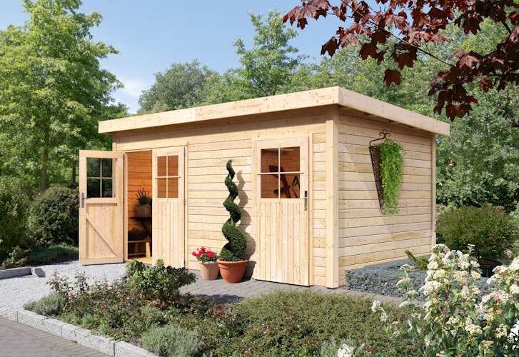 Karibu Woodfeeling Gartenhaus Mattrup - 28 mm
