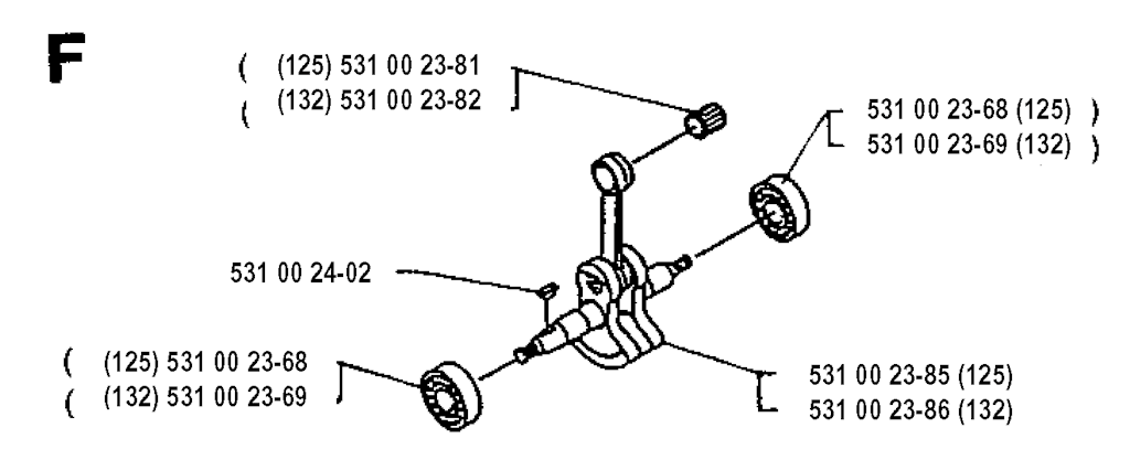 Explosionszeichnung Ersatzteile