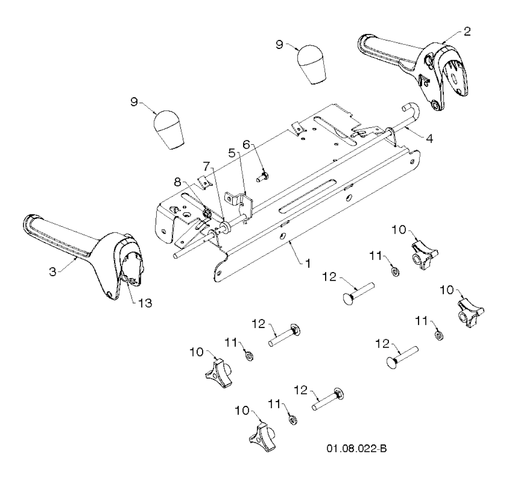 Explosionszeichnung Ersatzteile