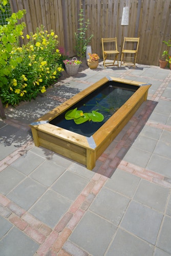 Ubbink Set Quadro Wood V Mirror - Holzverkleidung