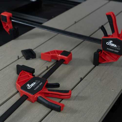 Cobra Fastener Terrassenzwinge POWER GRIP VE 2 