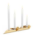 Vorschaubild höfats Kerzenhalter SQUARE CANDLE gold