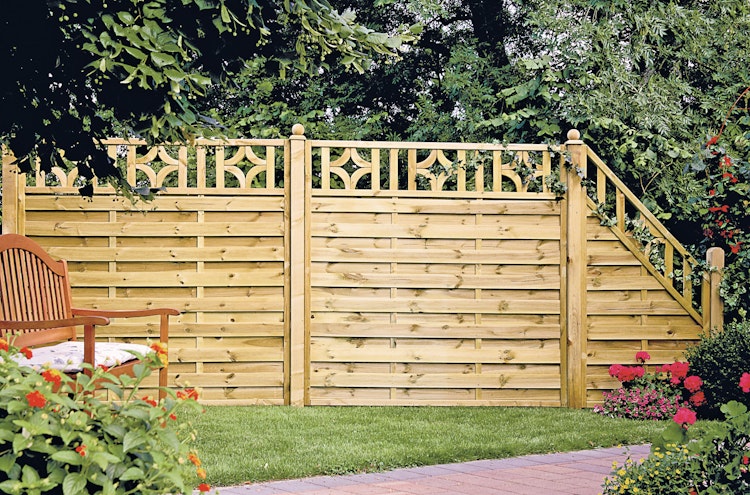 T&J OLYMP Sichtschutz Serie Ecke 90 x 180/90 cm