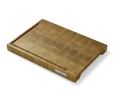 Nesmuk Schneidebrett mit Saftrinne L, Eiche hell