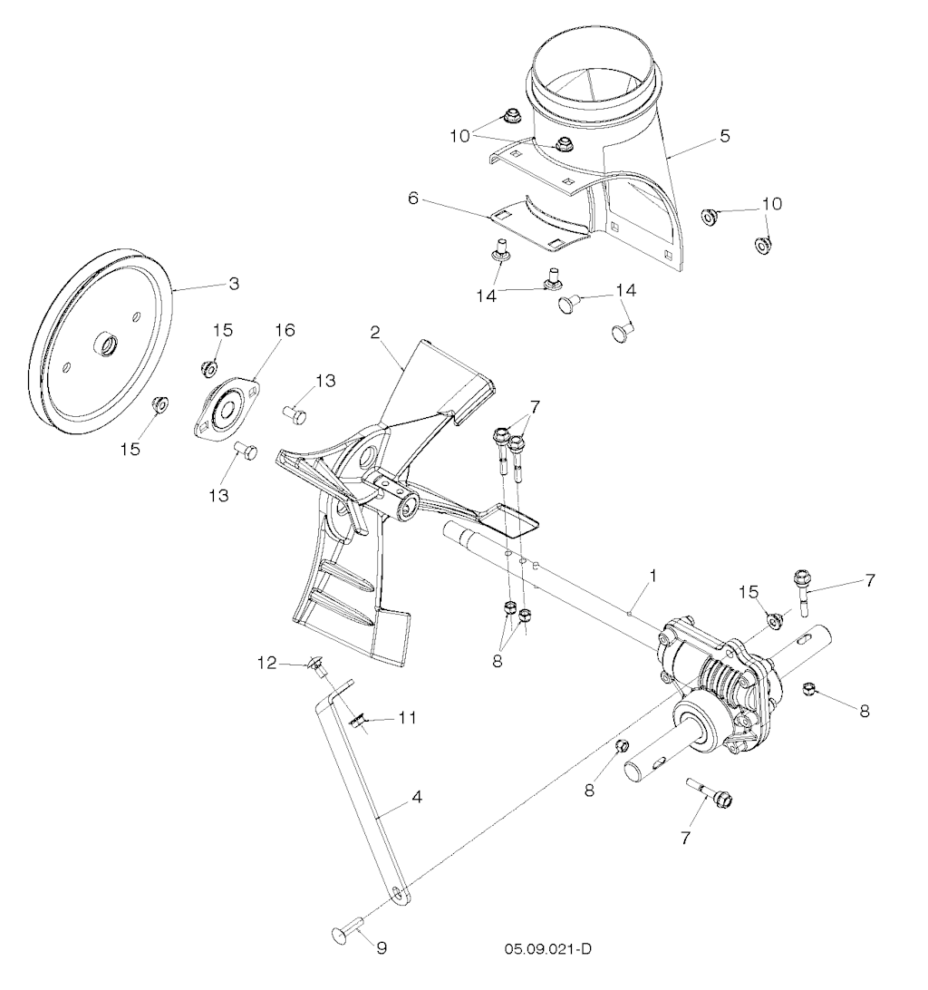 Explosionszeichnung Ersatzteile