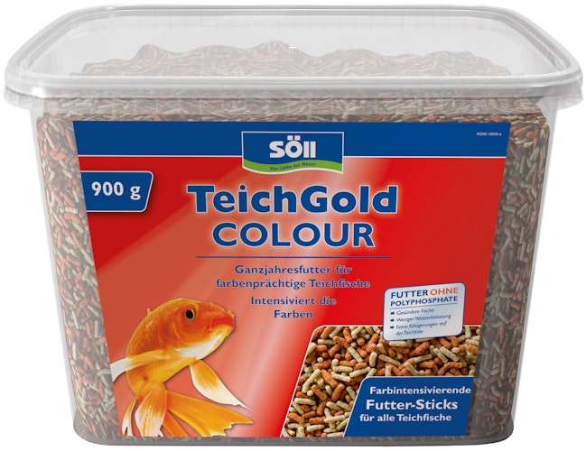 Söll Fischfutter TEICH-GOLD Colour-Sticks 840 g