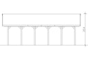 Vorschaubild Skan Holz Wallgau - Satteldach Doppelcarport Breite 620 cm