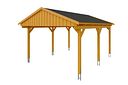 Vorschaubild Skan Holz Fichtelberg - Satteldach Einzelcarport Breite 423 cm