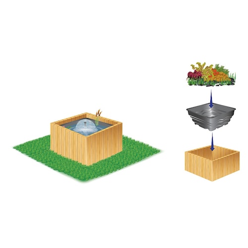 Heissner PE Fertigteich 200L (B082-00)