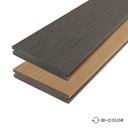 Vorschaubild Fiberdeck Vintage WPC-Terrassendiele Bi-Color Lunar Grey/Cedar massiv 23 x 138 mm