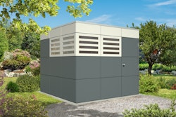 Skan Holz CrossCube Gartenhaus Perth 3