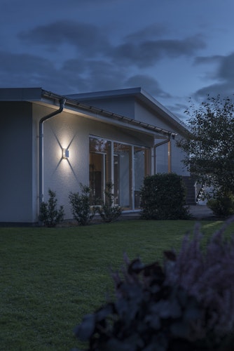 Konstsmide Wandleuchte Cremona, weiss, HighPowerLED (7984-250)