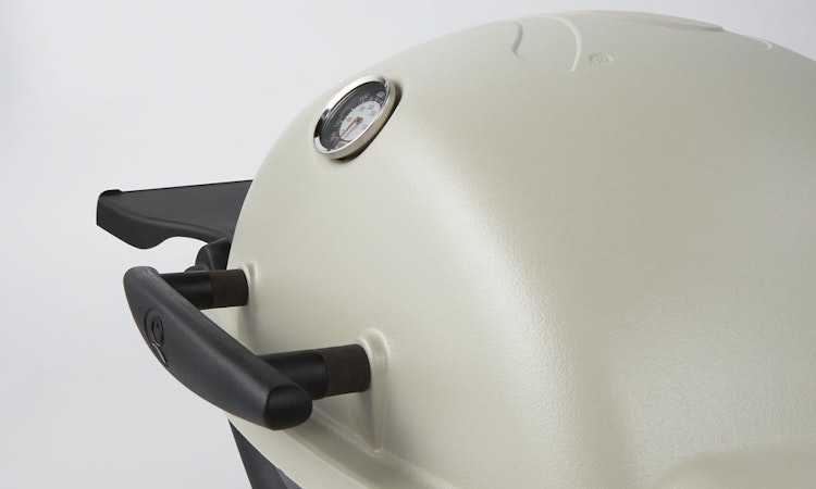 Weber Q 1200 Gas Grill Schwarz mit Hitzeschild & Bratenrost 