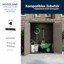 Vorschaubild Suncast Kunststoff-Geräteschrank Modern  (klein) - stahlverstärkt