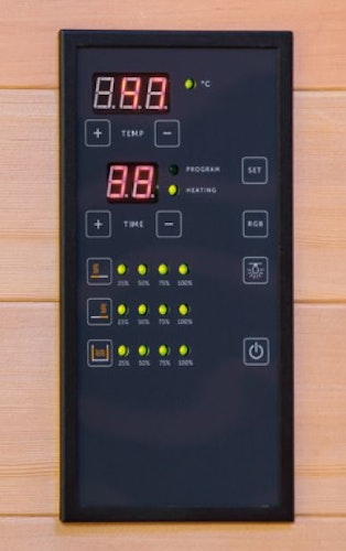 VITALhome Infrarotkabine Sunlight 90 inkl. 5-teiligem gratis Zubehörset