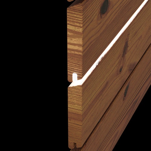 TraumGarten SYSTEM Rhombus Thermo Lichtleiste LED 10 x 2 x 178