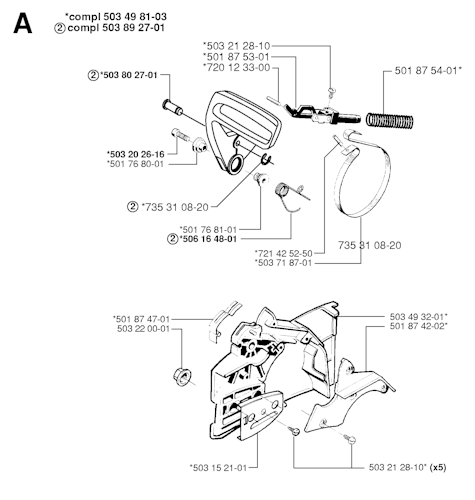 Husqvarna Kettensägen 19982300001 55