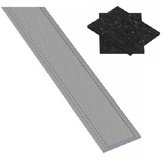 OSMO Nut-Abdeckleiste für Lichtband-Montage inkl. Gummipads