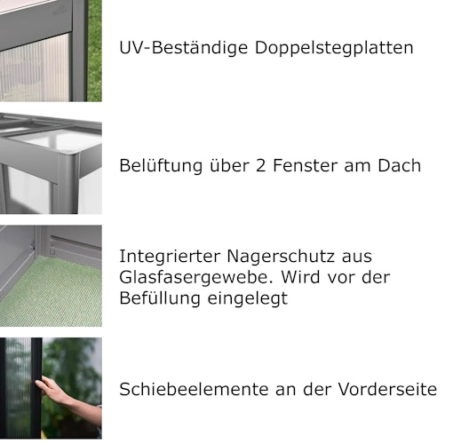 Biohort Gewächshaus Florentina