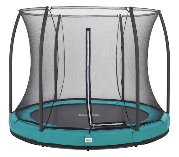 Salta Trampolin Comfort Edition Ground mit Sicherheitsnetz
