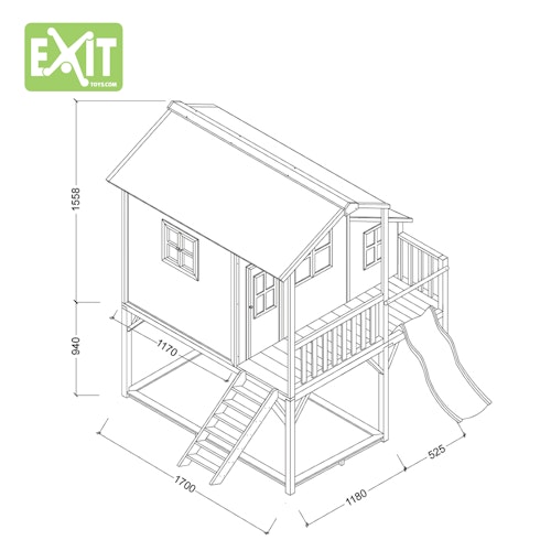 EXIT Spielhaus Loft 550