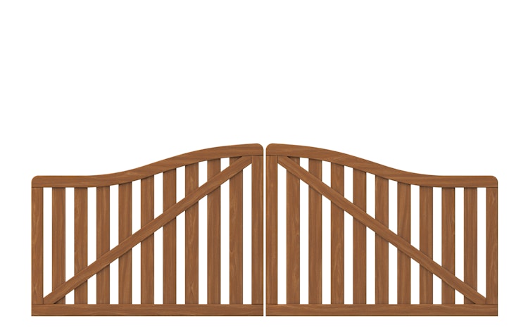 TraumGarten Raja Doppeltor 297x90 (110) cm