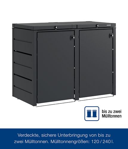 Hörmann Metall-Mülltonnenbox Juno