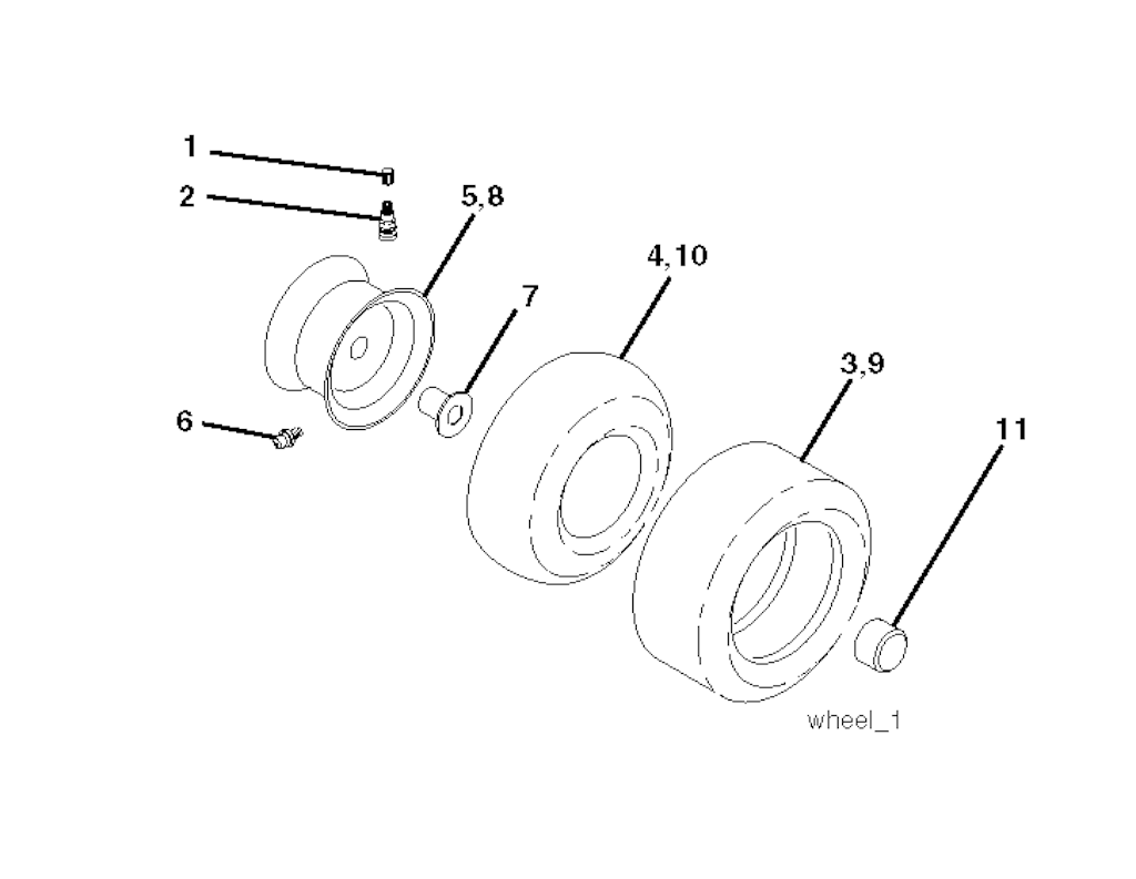 Explosionszeichnung Ersatzteile