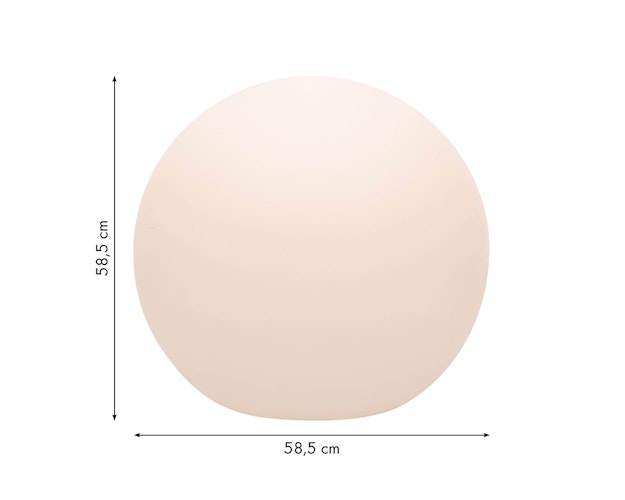 8 seasons design LED-Kugelleuchte Shining Globe (RGB), verschiedene Größen